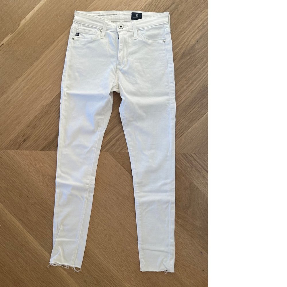 AG Adriano Goldschmied Jeans, Size 24R - The Farrah Skinny Ankle